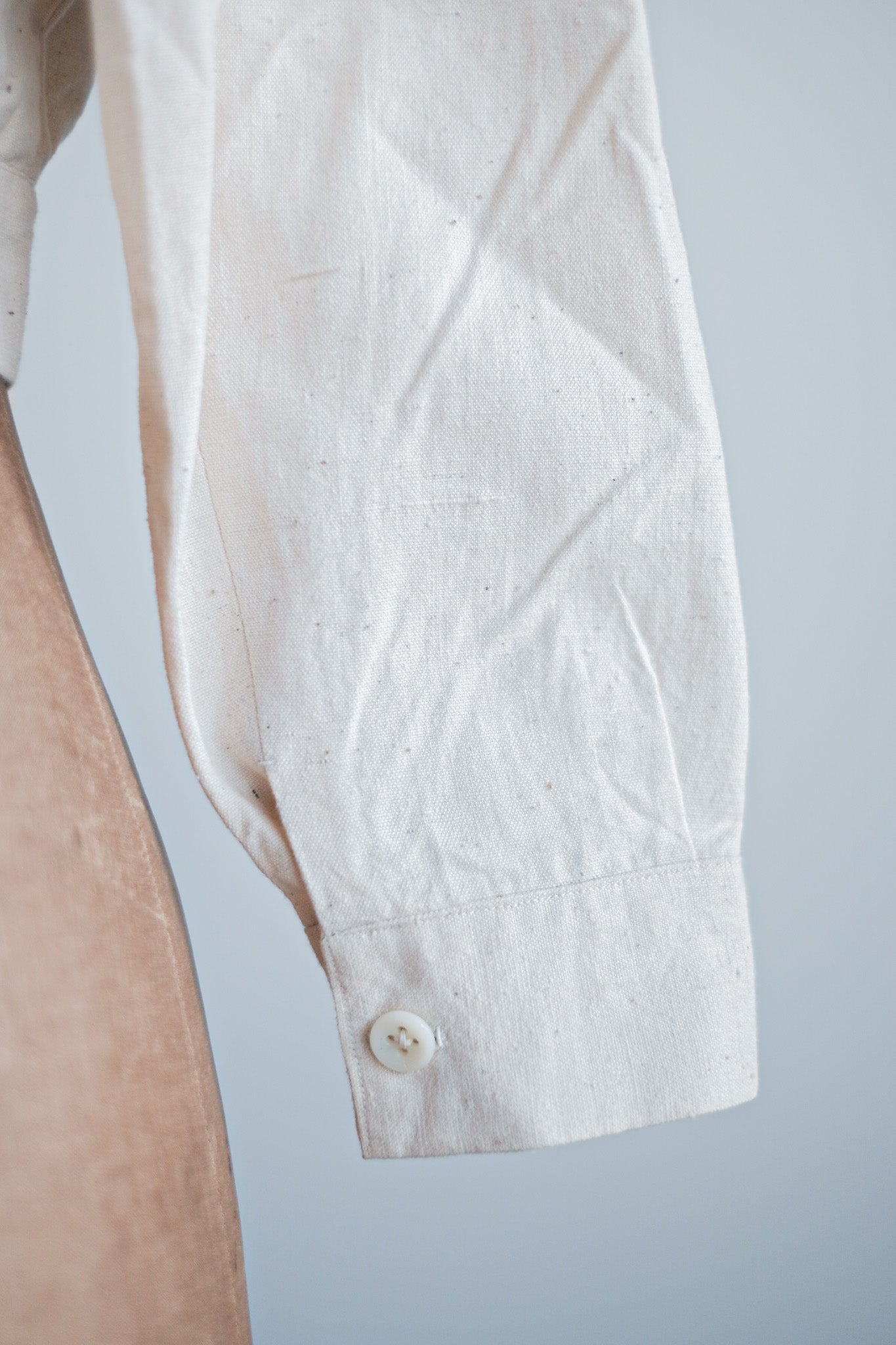 ［~30's］French Vintage Natural Cotton Summer Jacket "Dead Stock"