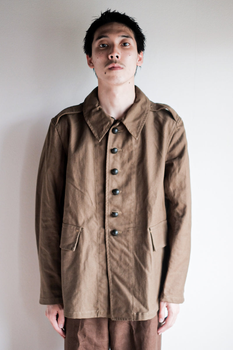 [~ 40's] แจ็คเก็ตกองทัพฝรั่งเศส M38 Bourgeron "Dead Stock"