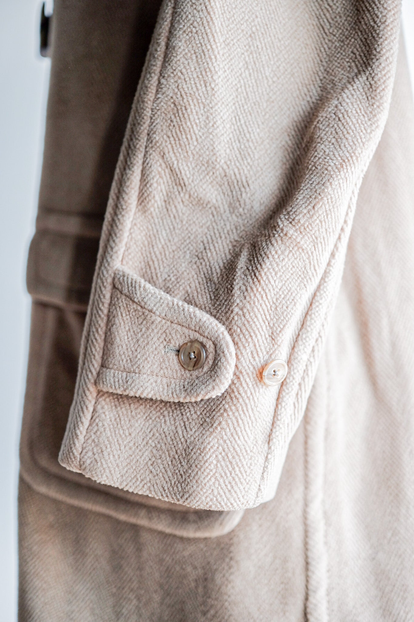 ［~80's］Old England Wool Duffle Coat Made by INVERTERE "Moorbrook"