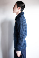 [~ 60's] French Vintage Full Full Wool Cardigan "Dead Stock"