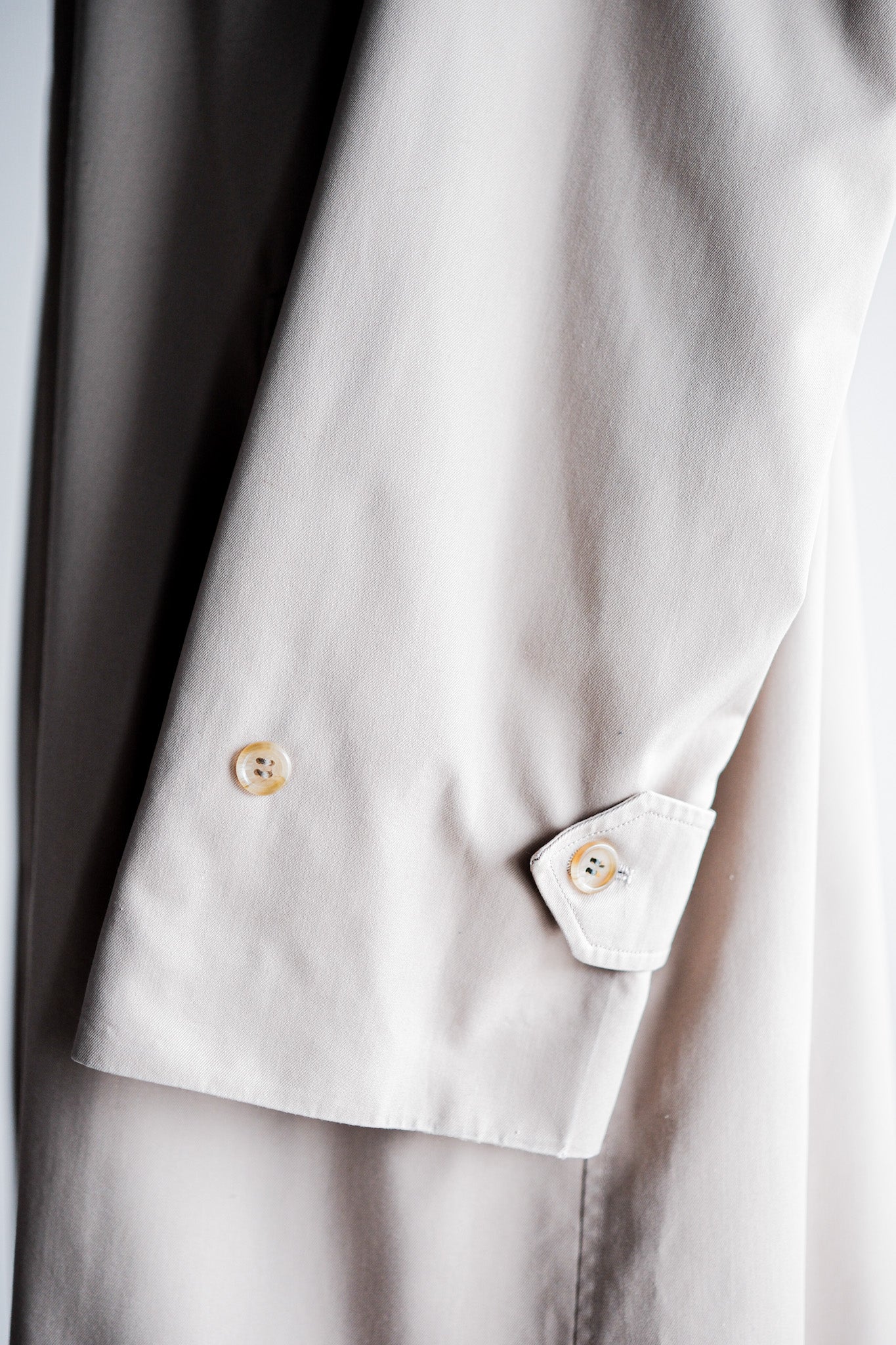 【~80's】Vintage Burberry's Single Raglan Balmacaan Coat