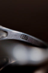 [~ 70's] Europe Vintage Silver 800 Ring