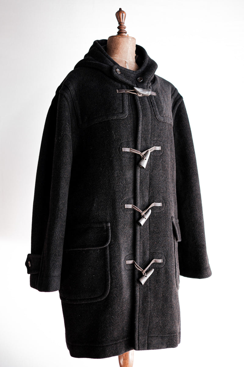 【~90's】Old INVERTERE Wool Duffle Coat "Moorbrook"