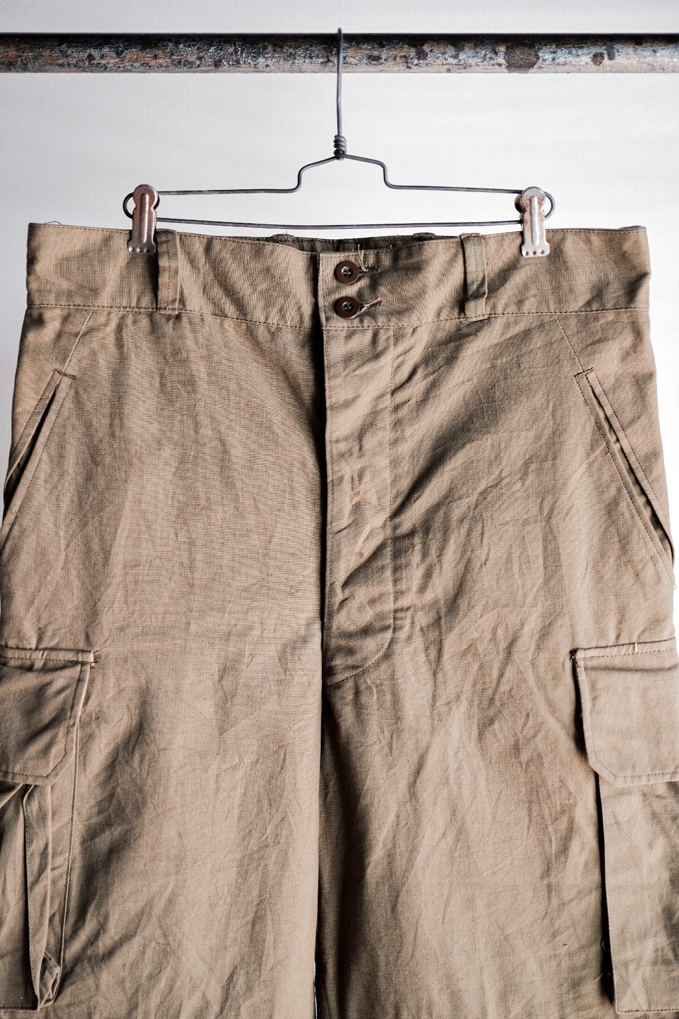 ［~50's］French Army M47 Field Trousers Size.33 "Dead Stock"
