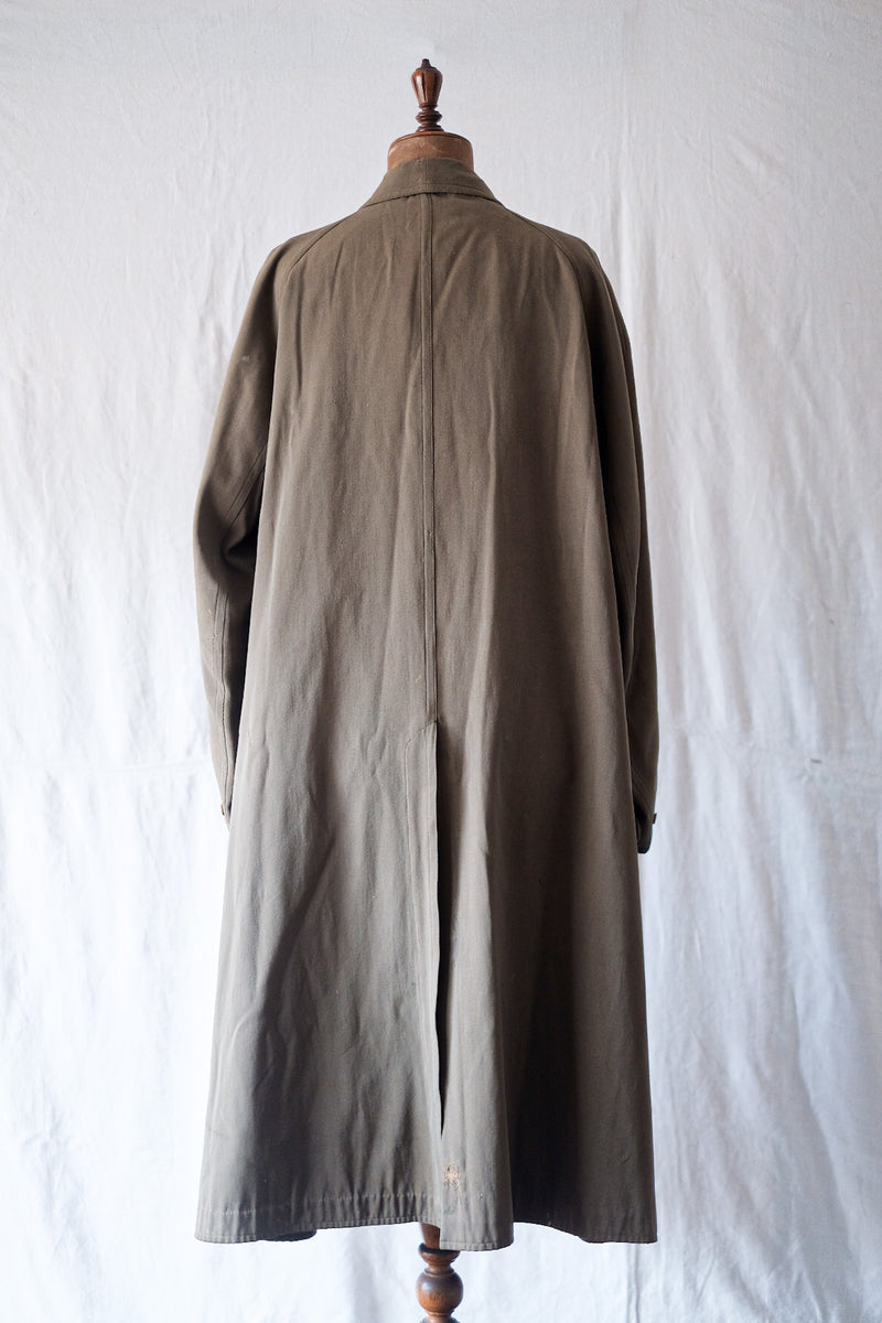 [~ 10's] เสื้อคลุมล่าสัตว์ผ้าขนสัตว์โบราณของฝรั่งเศส