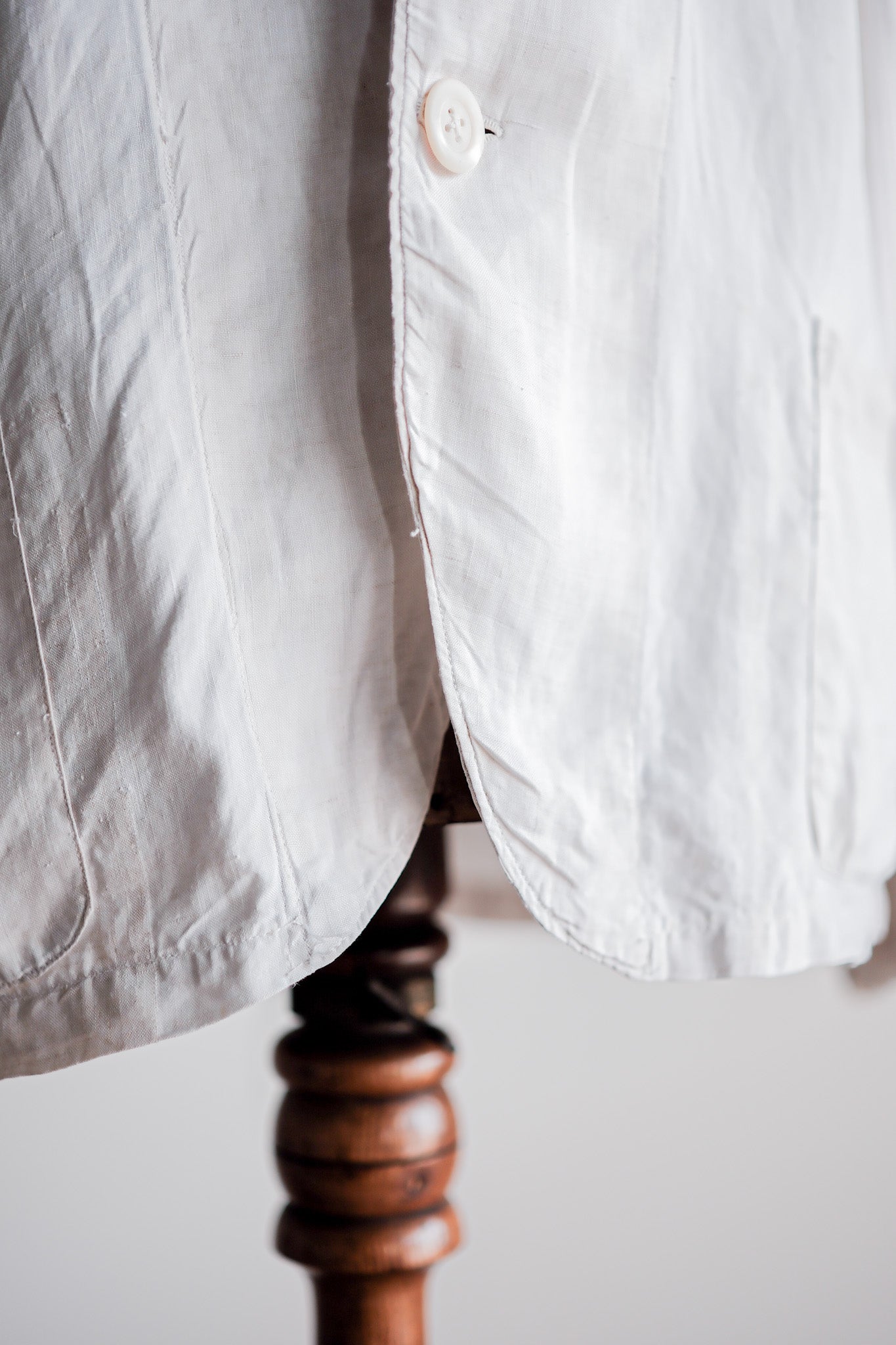 【~30's】French Vintage Linen Jacket