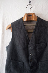 【~50's】French Vintage Wool Gilet