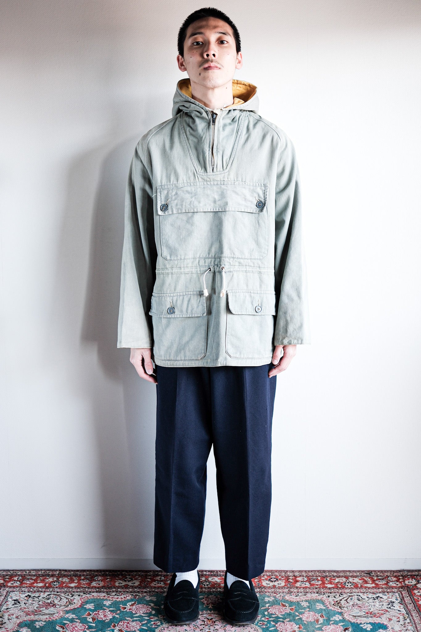 70's】Vintage Belstaff Cotton Smock 