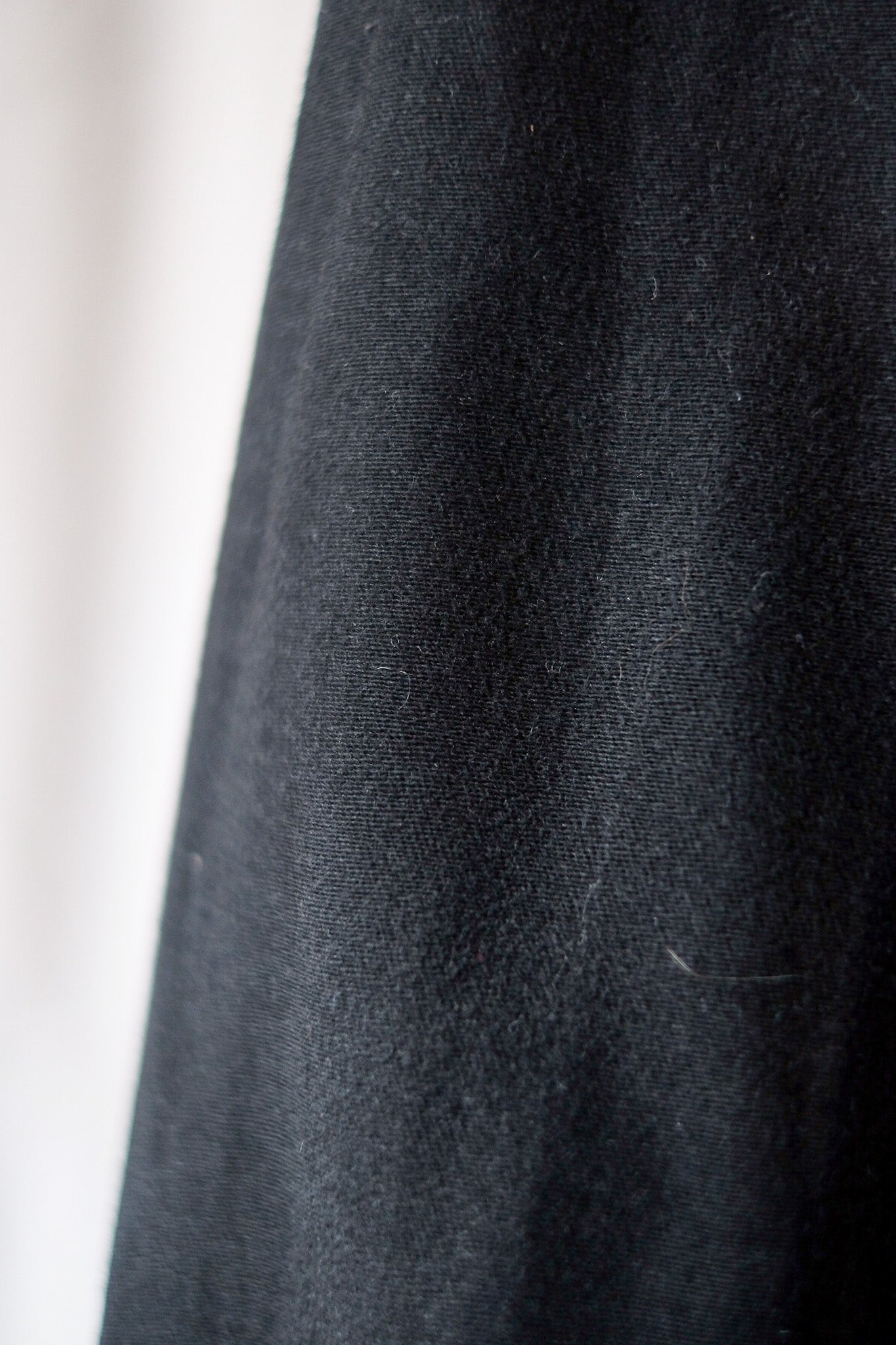 [〜40年代]法國復古黑色摩爾斯爺爺襯衫