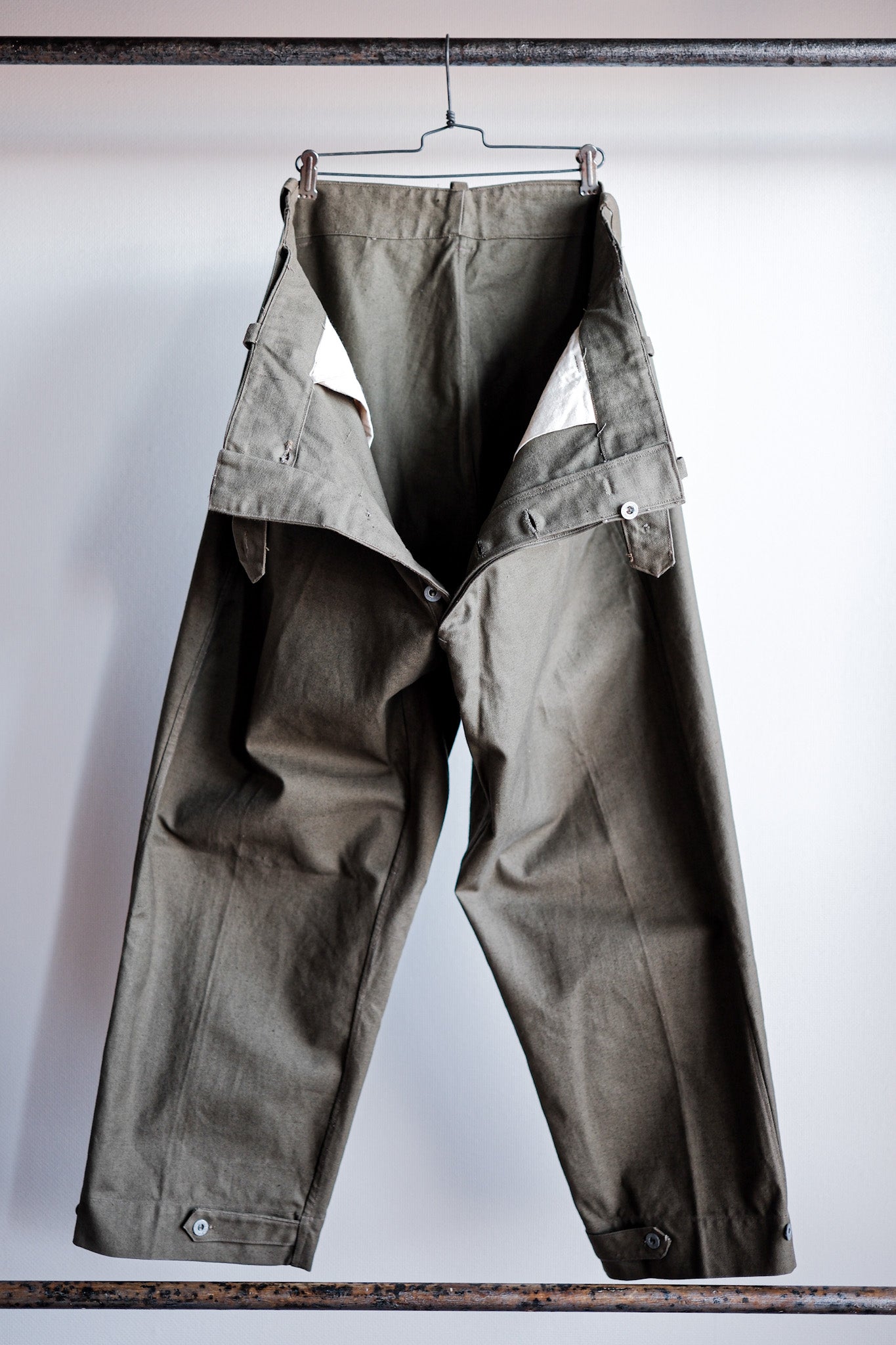 [〜40年代]法國軍隊不尋常的模式褲“死庫存”