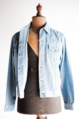 [~ 60's] แจ็คเก็ตผ้าลูกฟูกแบบผอมเพรียวของ Levi "Big E"