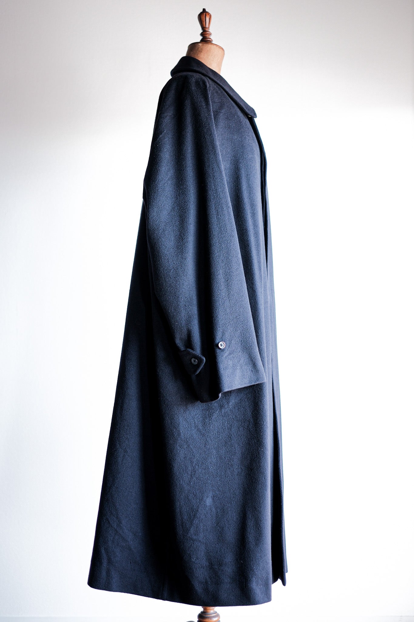 [~ 90's] Vintage Burberry's Single Raglan Balmacaan Coat Taille.60RX "Pure Cashmere"