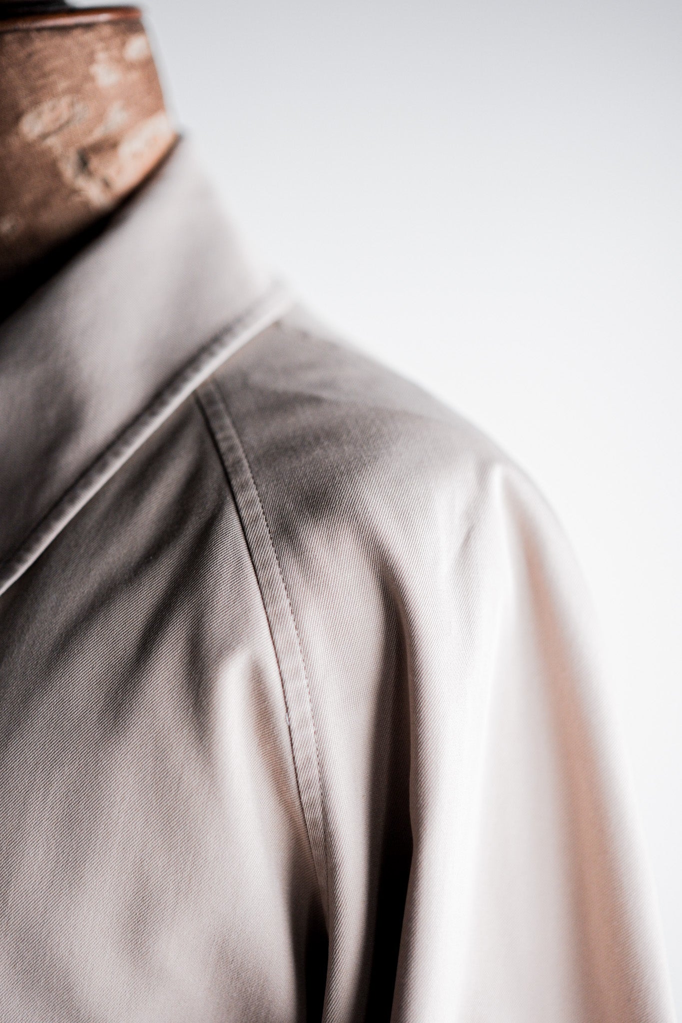 【~80's】Vintage Burberry's Single Raglan Balmacaan Coat