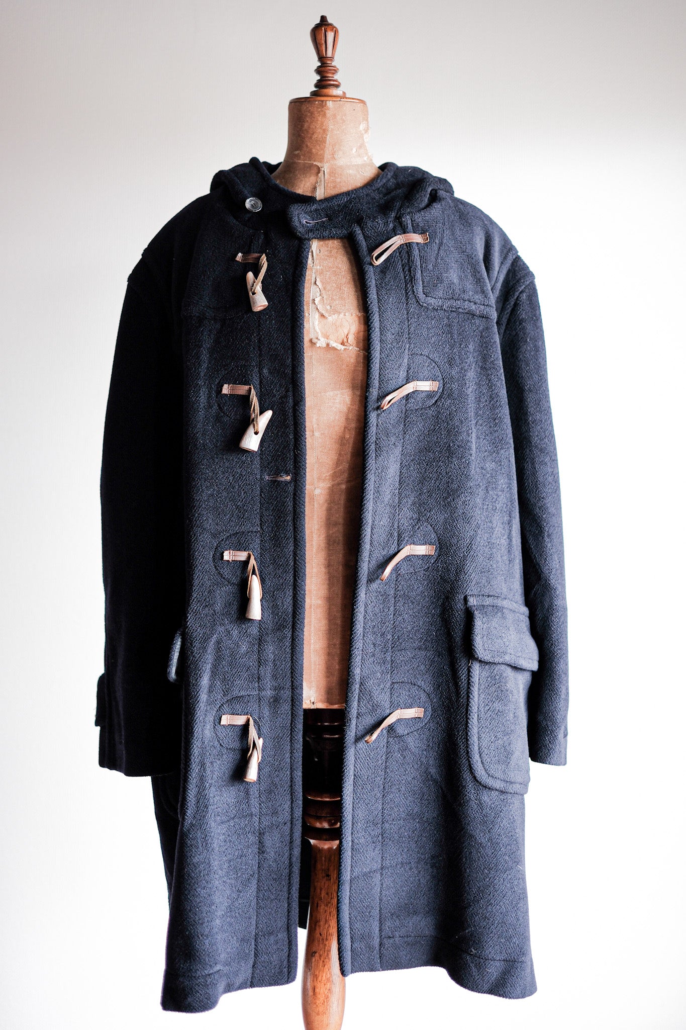 [~ 90's] Vintage Grenfell Wool Duffle Coat Taille.44 "Moorbrook"