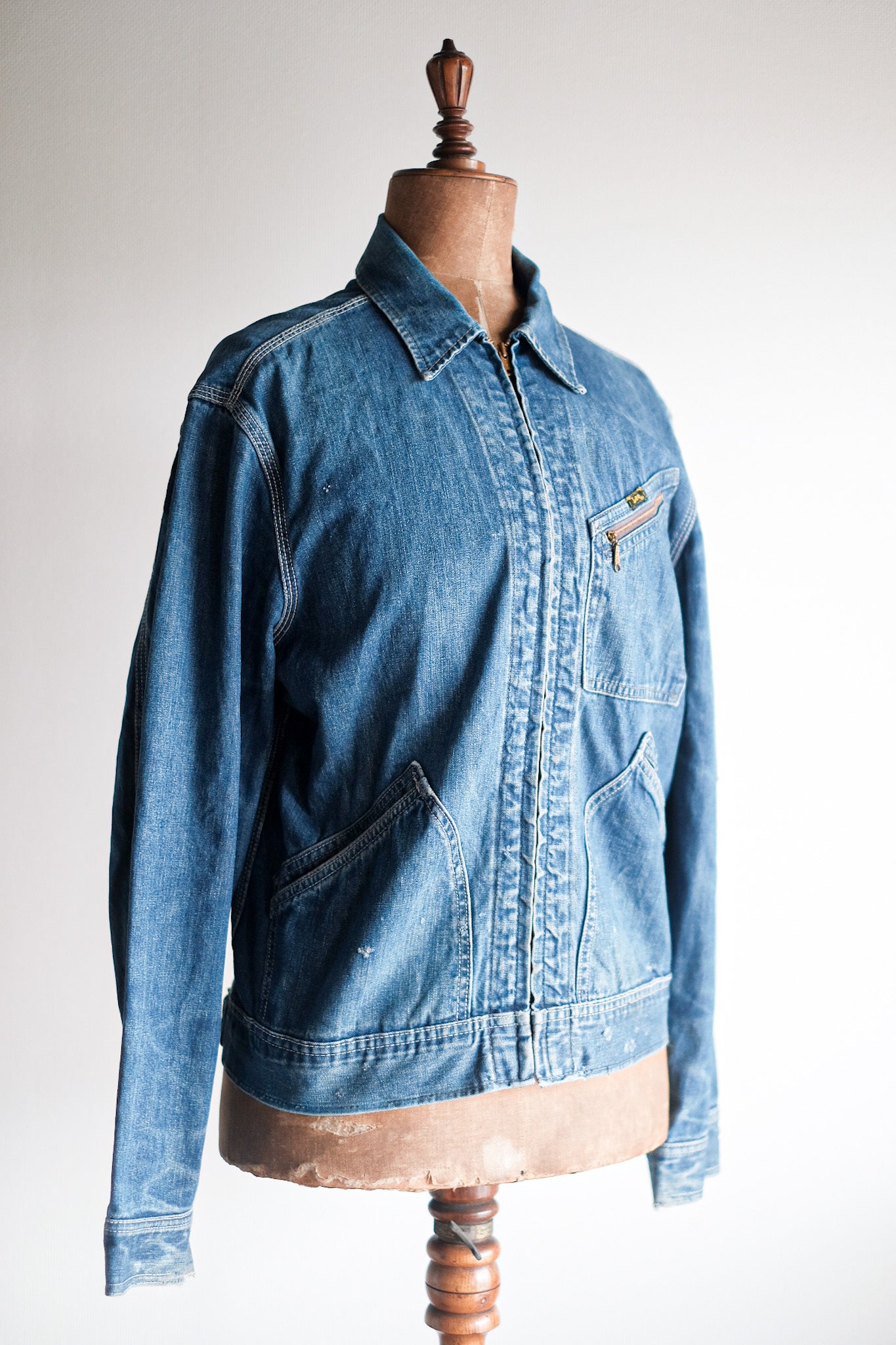【~60's】Vintage LEE 91-B Denim Jacket Size.40R