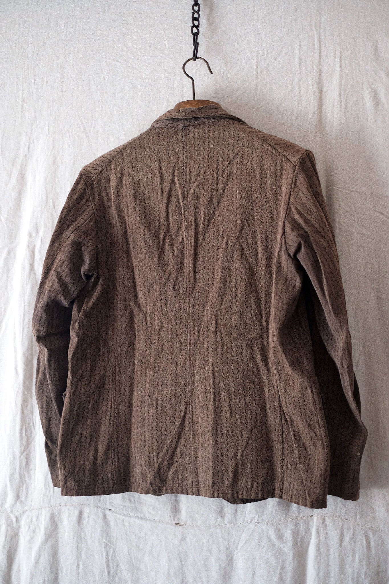 [〜30年代]法國復古農民棉夾克
