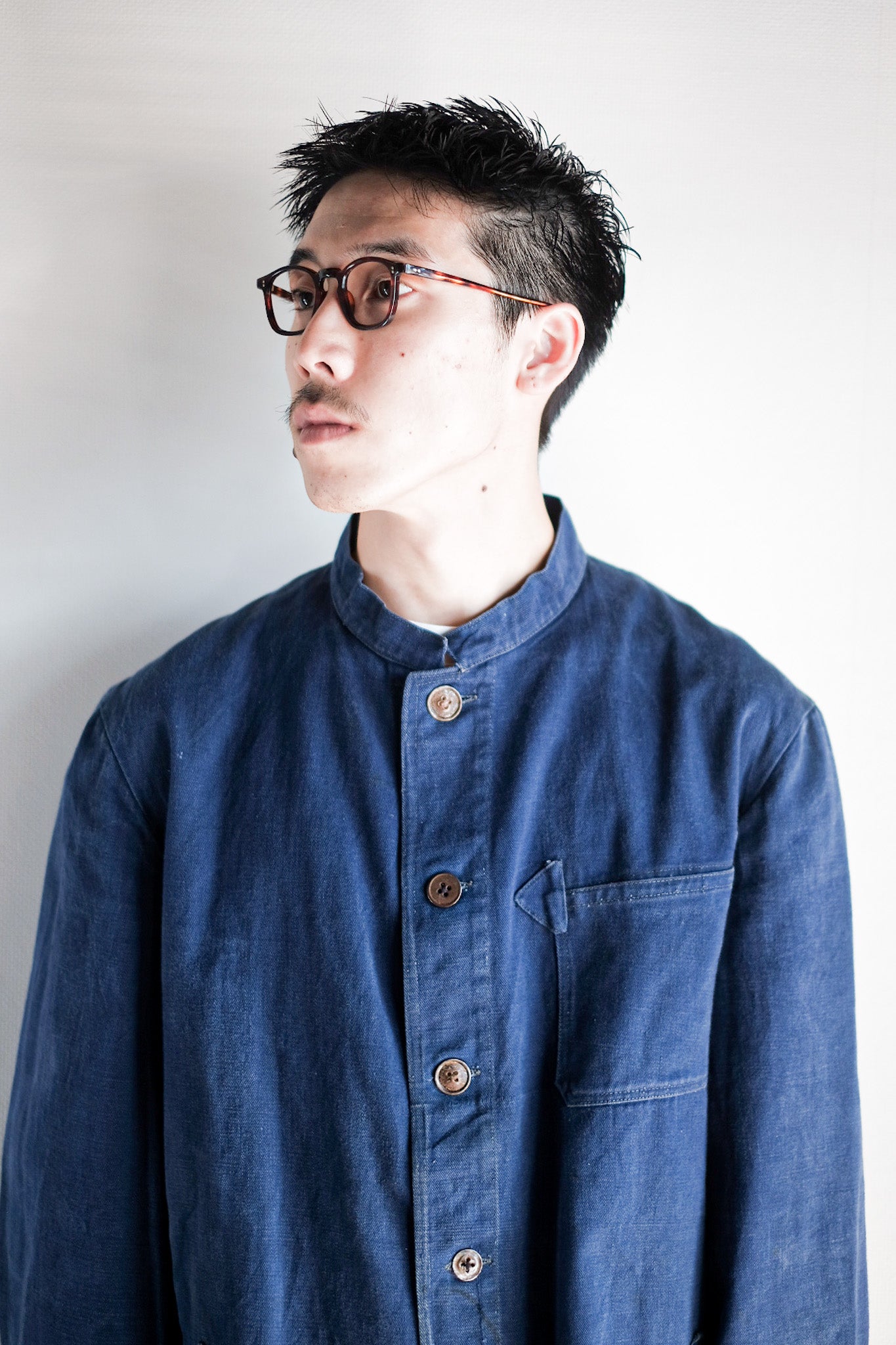 ［~50’s］French Vintage Amber Parisian Frame “Dead Stock”