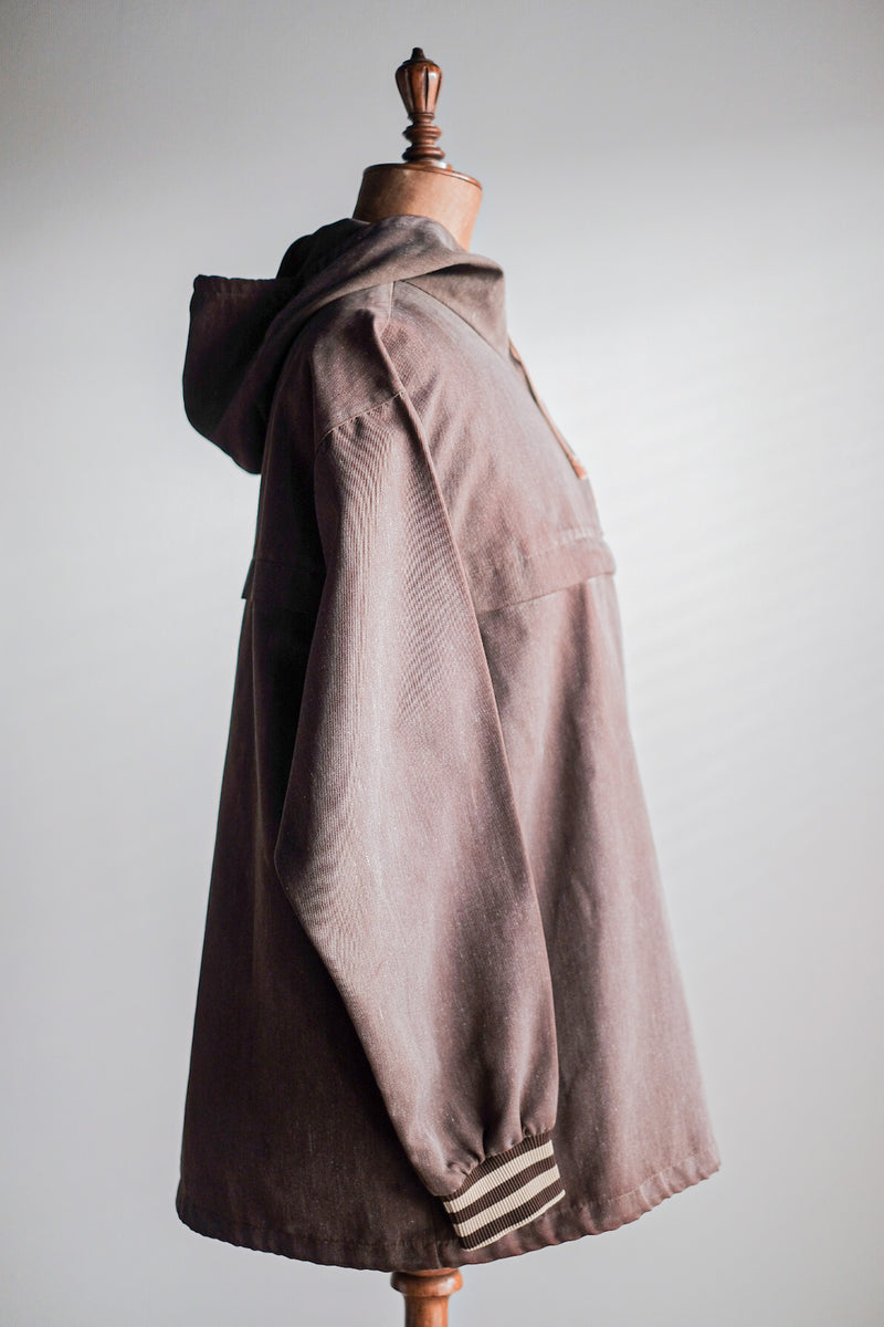 [~ 50's] German Vintage Brown Anorak Parka