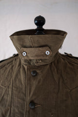 【~50's】French Army M35 Motorcycle Coat Size.1 "Dead Stock"