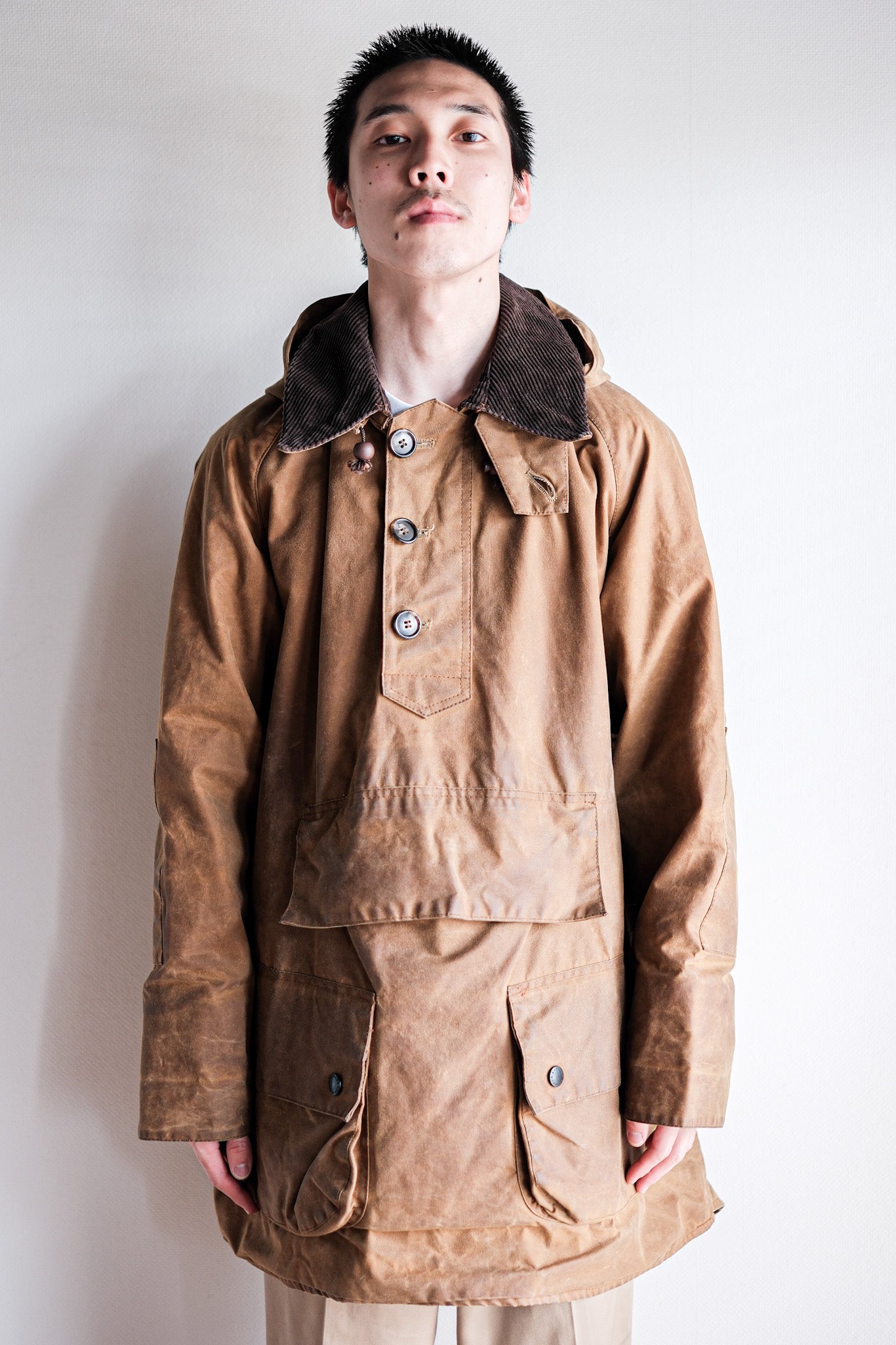 ［~90’s］Vintage Barbour “LONGSHOREMAN” 3 Crest Size.MEDIUM