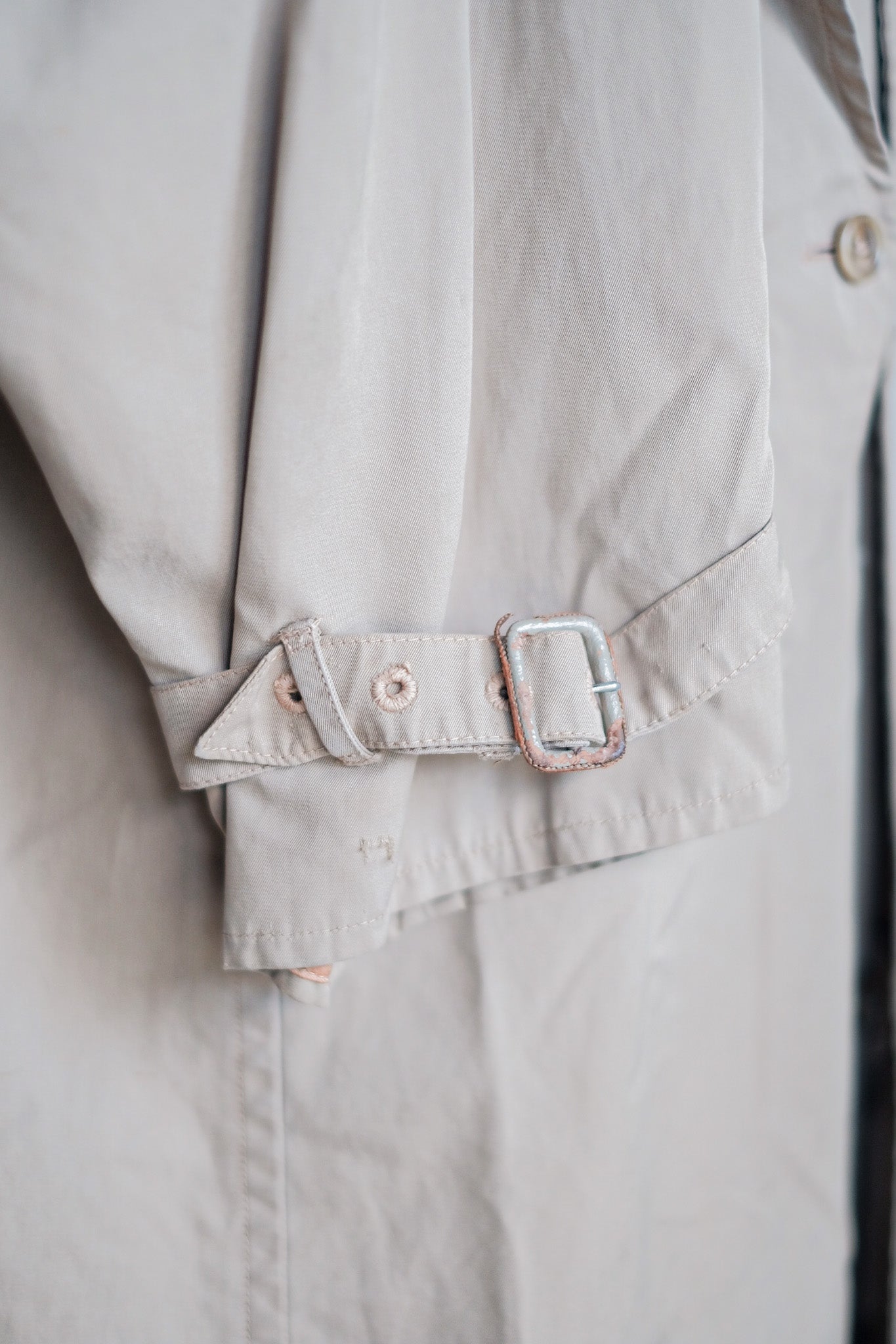 ［~60's］Vintage Burberry's Single Raglan Trench Coat "COMMANDER Ⅱ"