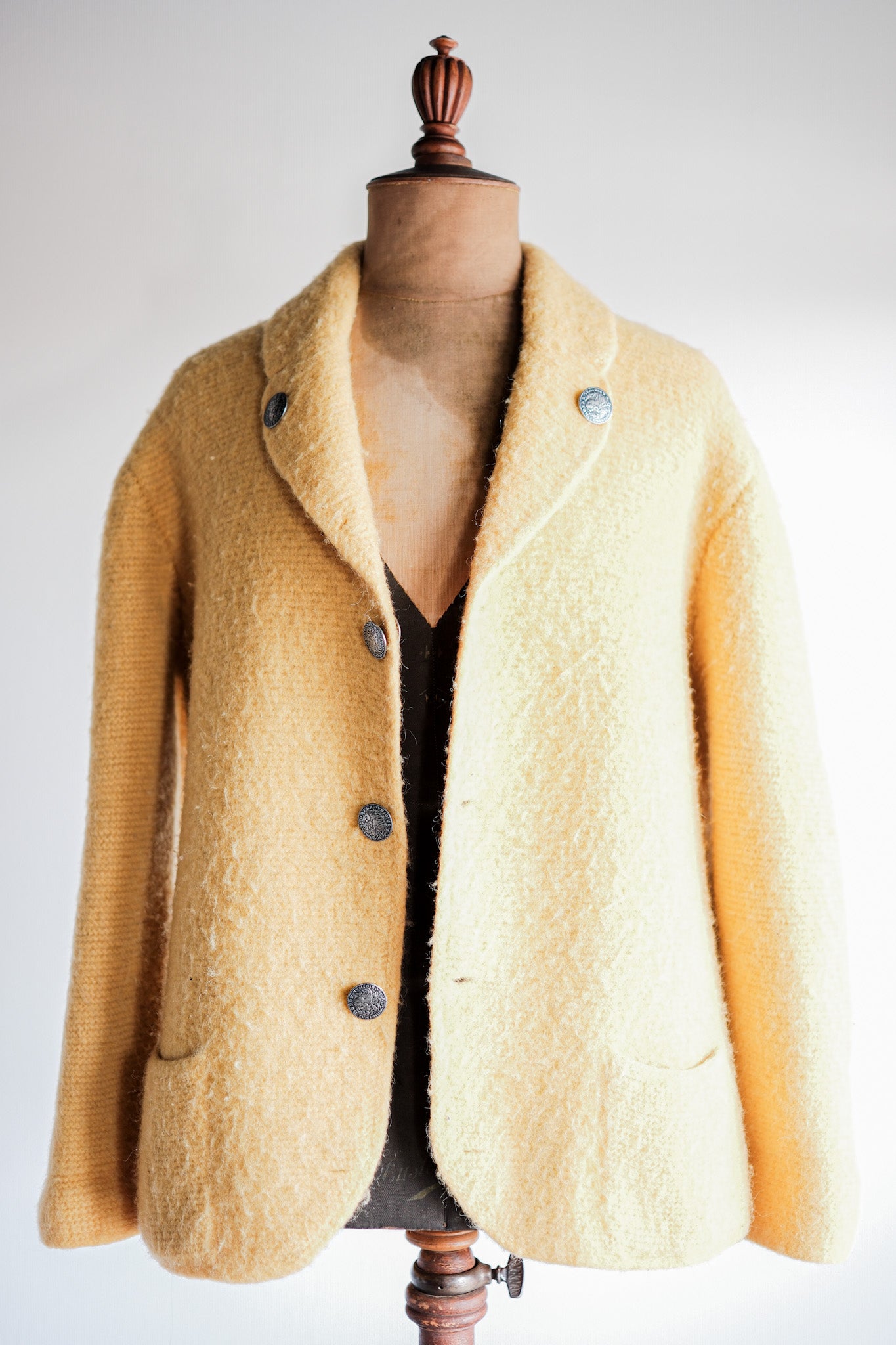 【~80's】HOFER Tyrolean Wool Jacket Size.48