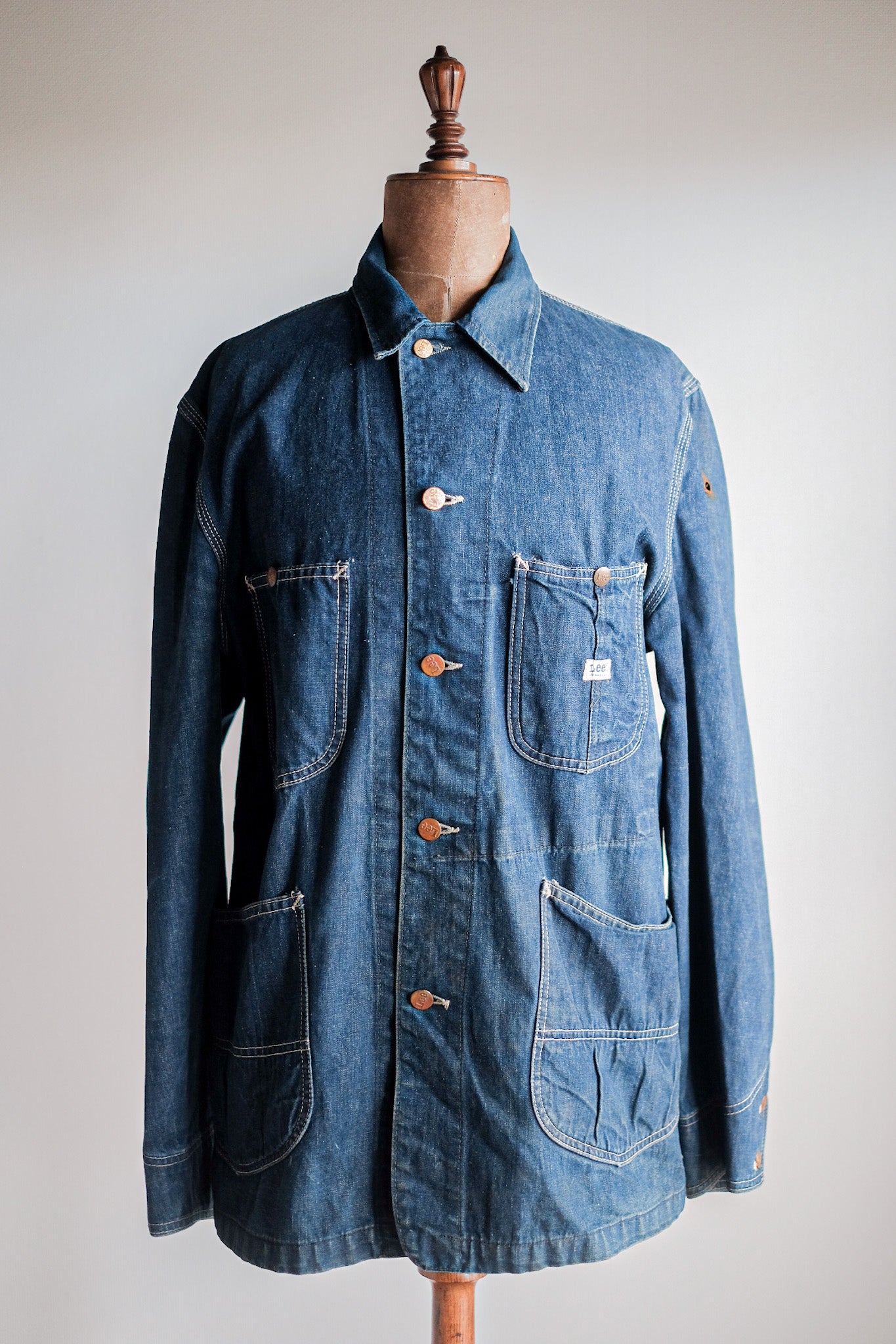 【~70's】Vintage LEE 91-J Denim Jacket Size.38R