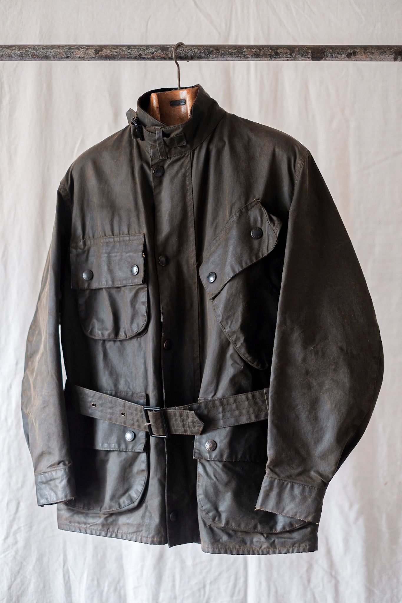 [~ 80's] Vintage Barbour "International Suit NATO MODEL" 2 CREST