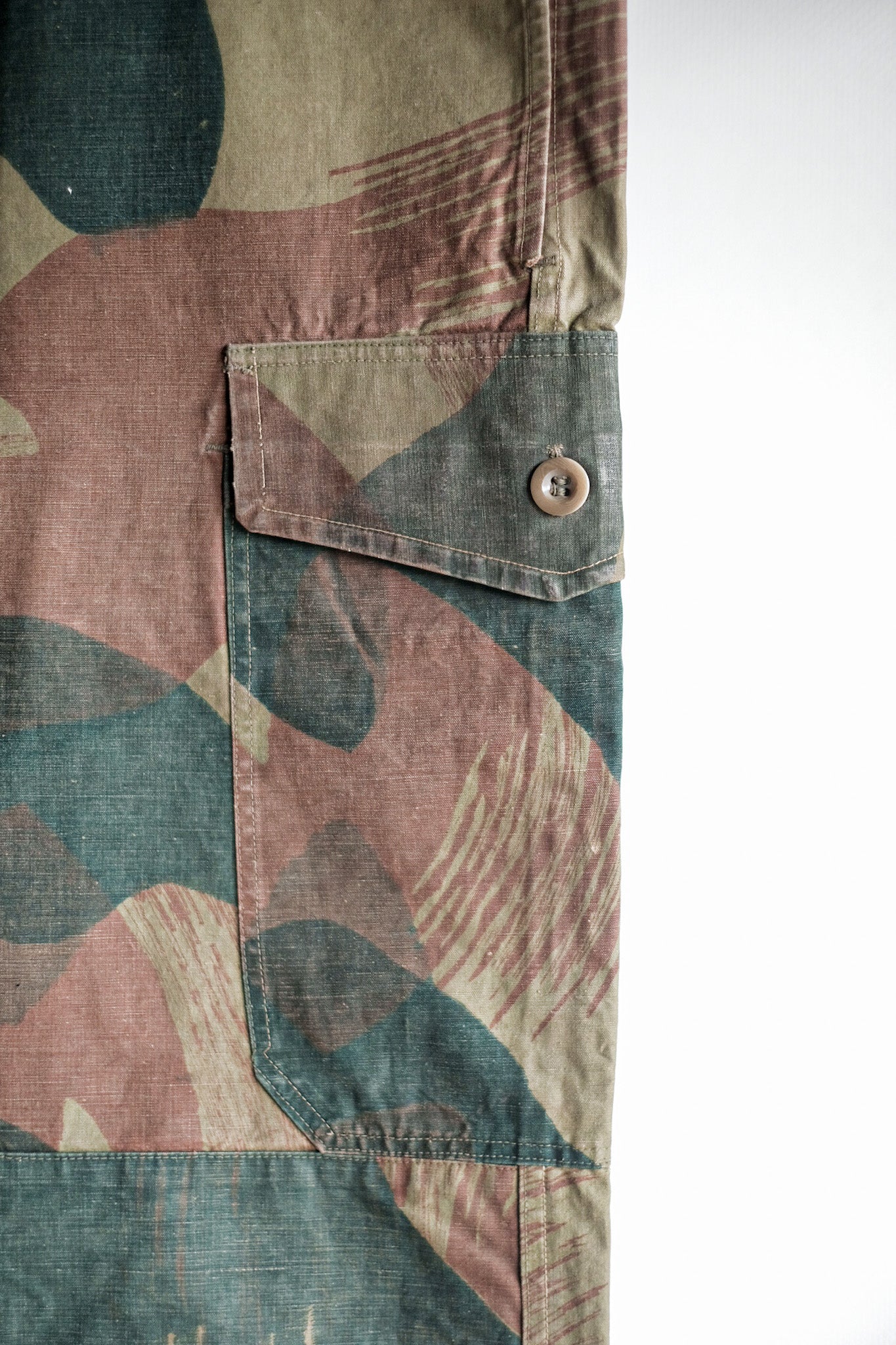 ［~50's］Belgium Army Brushstroke Camo Airborne Pant Size.7