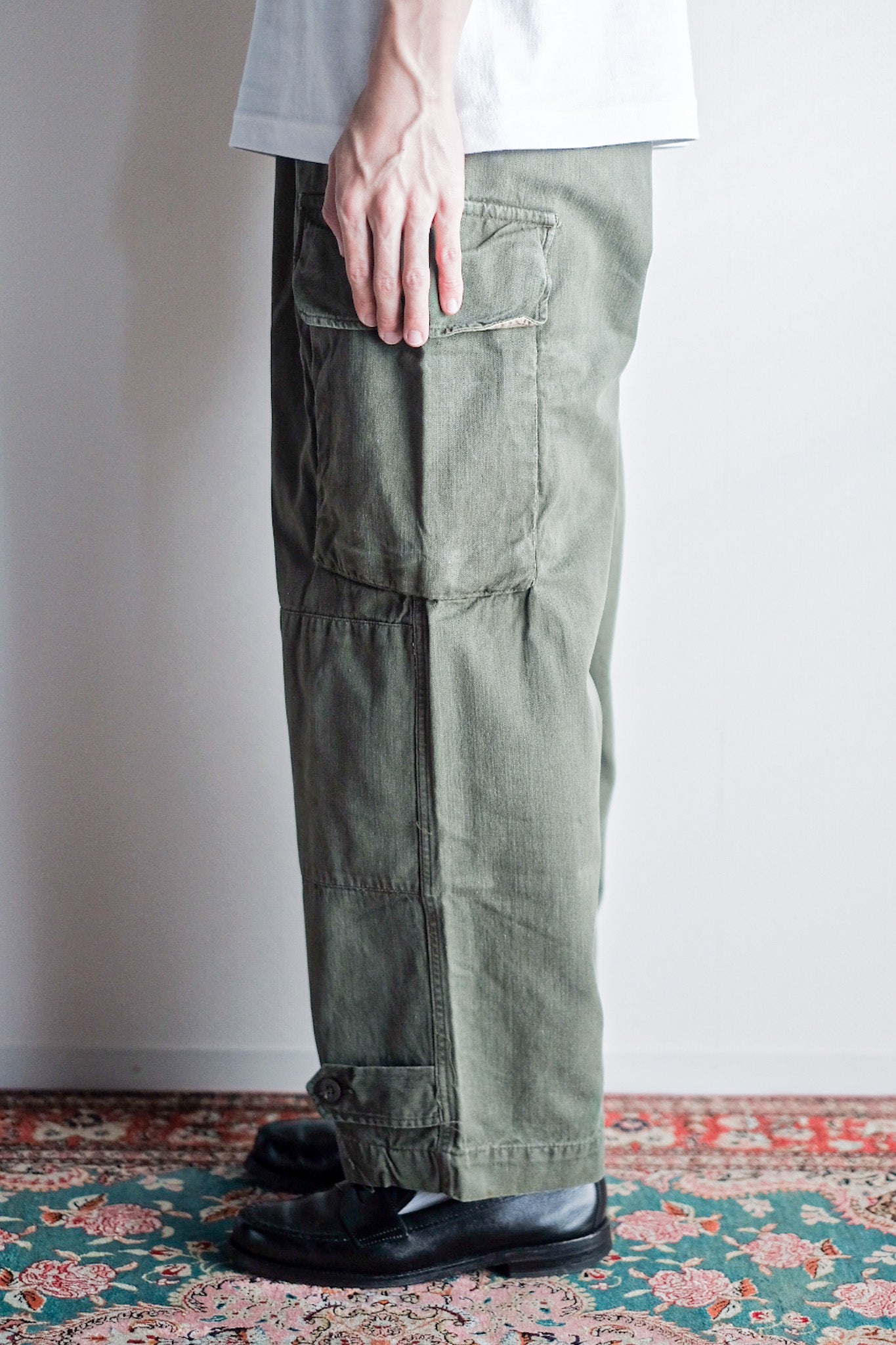 【~60's】French Air Force M47 Field Trousers Size.84C