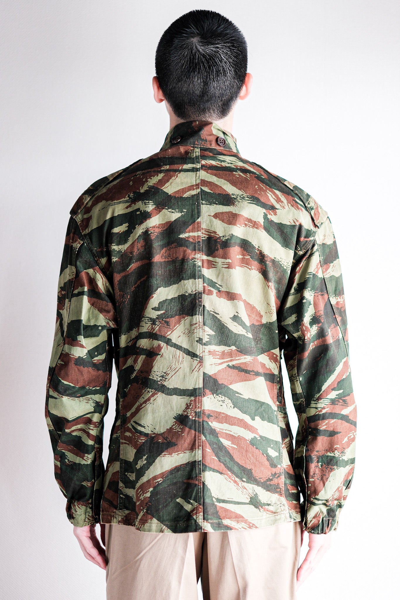 【~60's】French Army TAP47/56 Lizard Camo Paratrooper Jacket