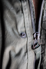 [~ 80's] สหรัฐอเมริกา M-65 Fishtail Parka Size.medium "Full Set"