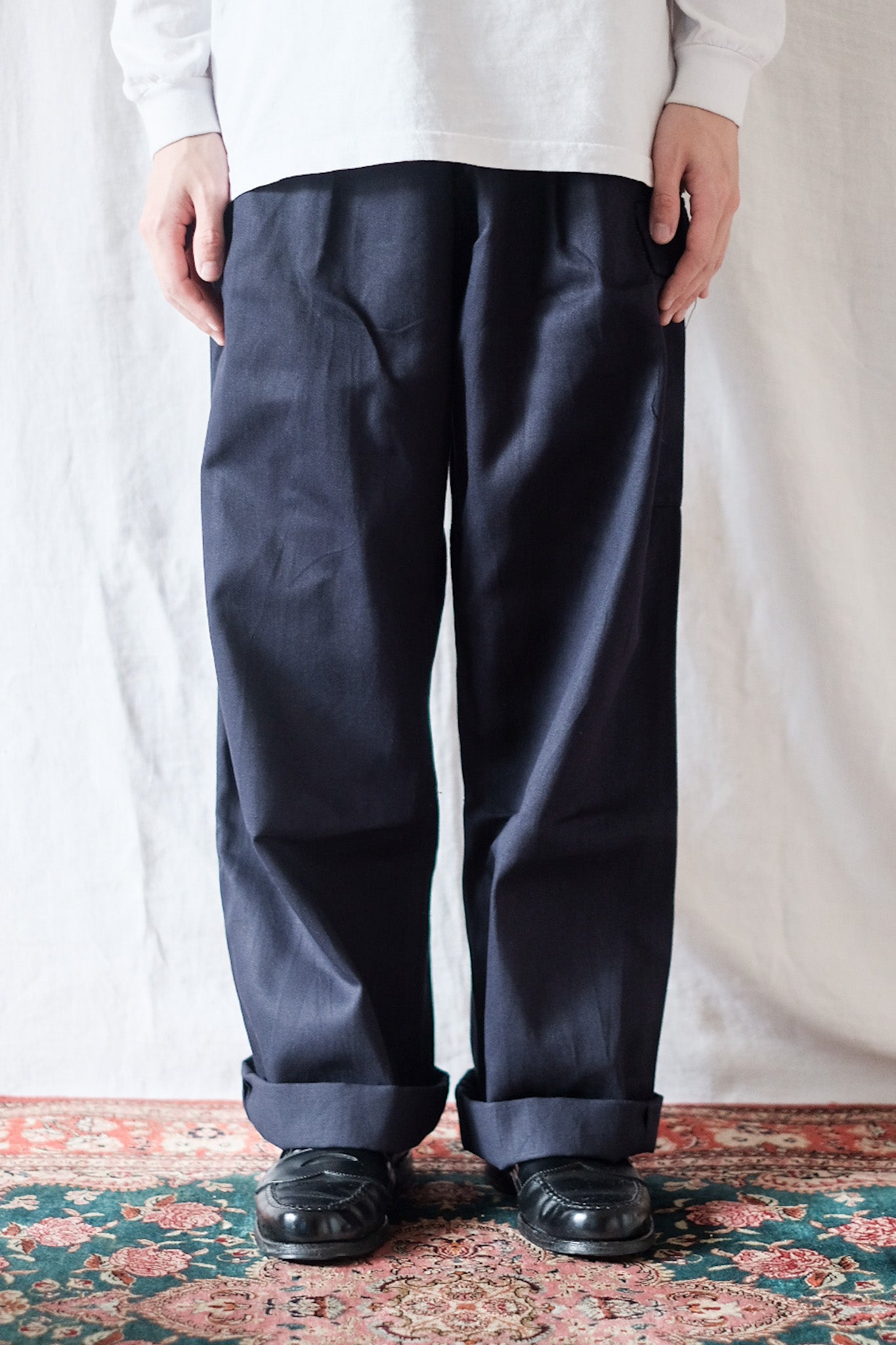 [〜40年代]皇家海軍藍色鑽子長褲