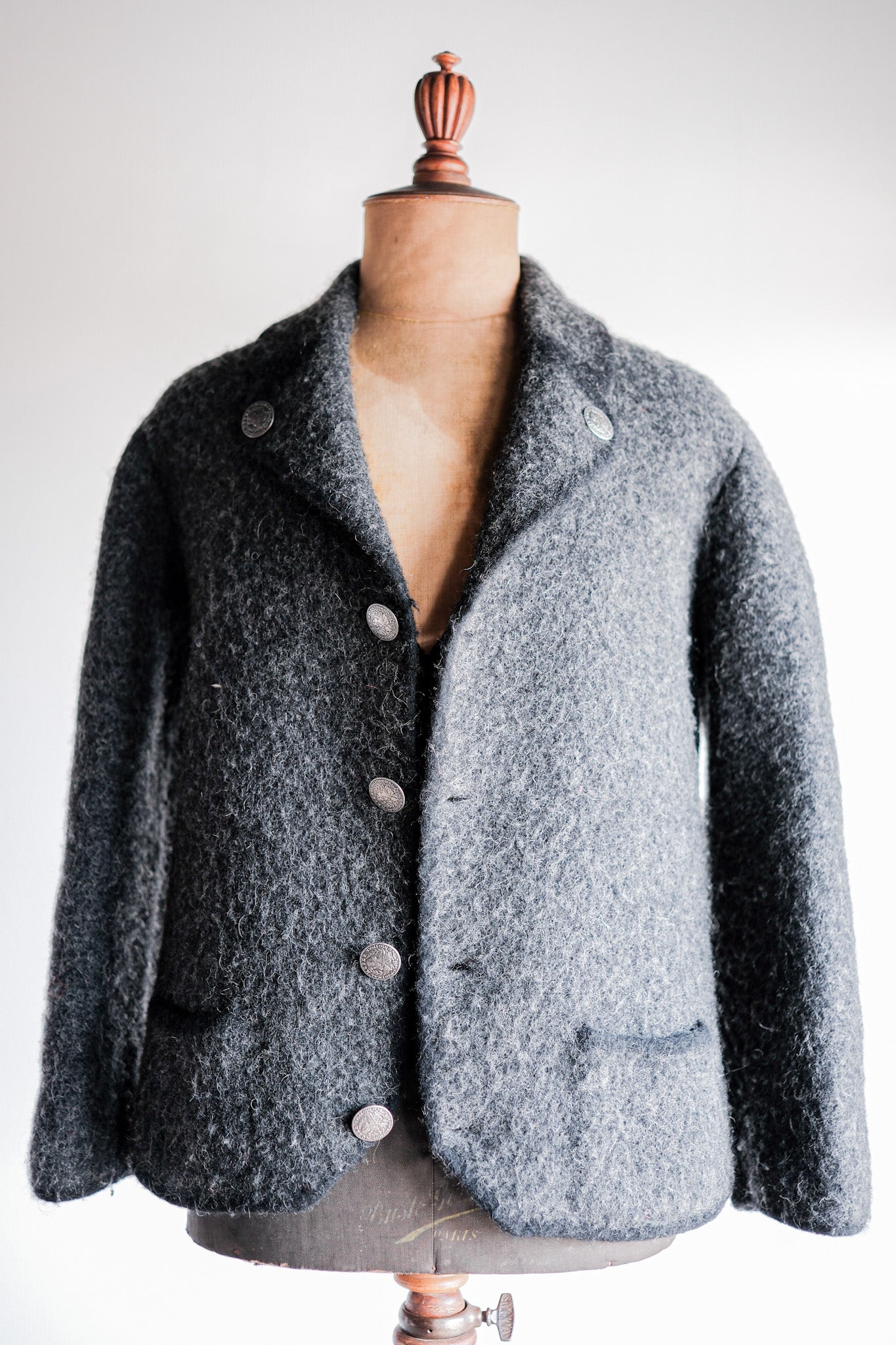 ［~80's］HOFER Tyrolean Wool Jacket Size.44