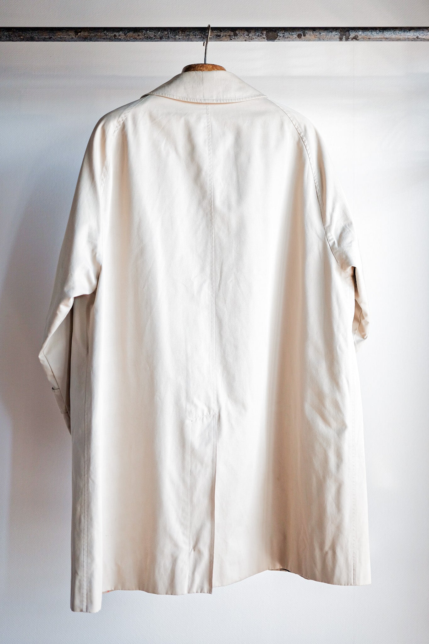 ［~70's］Vintage Burberry's Single Raglan Balmacaan Coat C100 Size.52REG