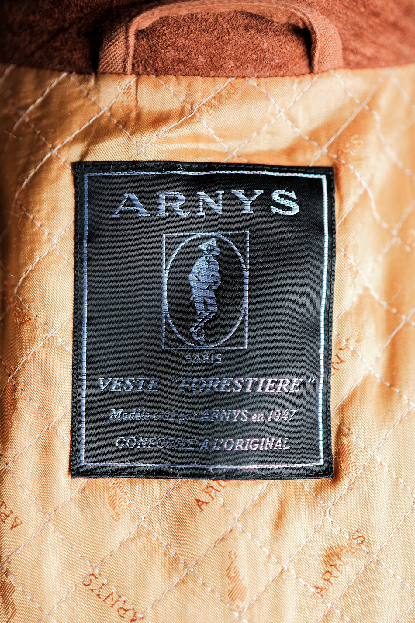 [〜00's] Arnys Paris Forestiere夾克大小。48