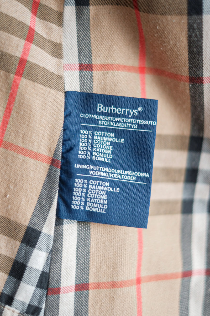 [~ 80's] Vintage Burberry Single Single Raglan Rider Coat Coat Coat C100 "Hans Alfred Ternerer"