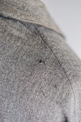 [~ 40's] เสื้อโค้ท French Vintage Black Chambray Atelier