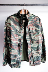 [~ 60's] กองทัพฝรั่งเศส TAP47/56 Jacket Paratrooper Lizard Camo
