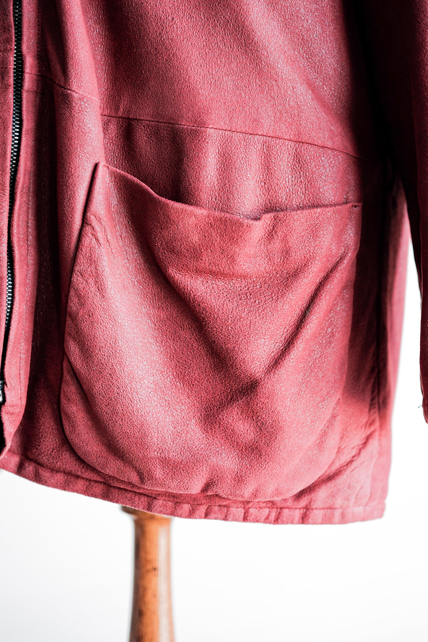 ［~90's］Old SERAPHIN Leather Reverseable Jacket Size.50