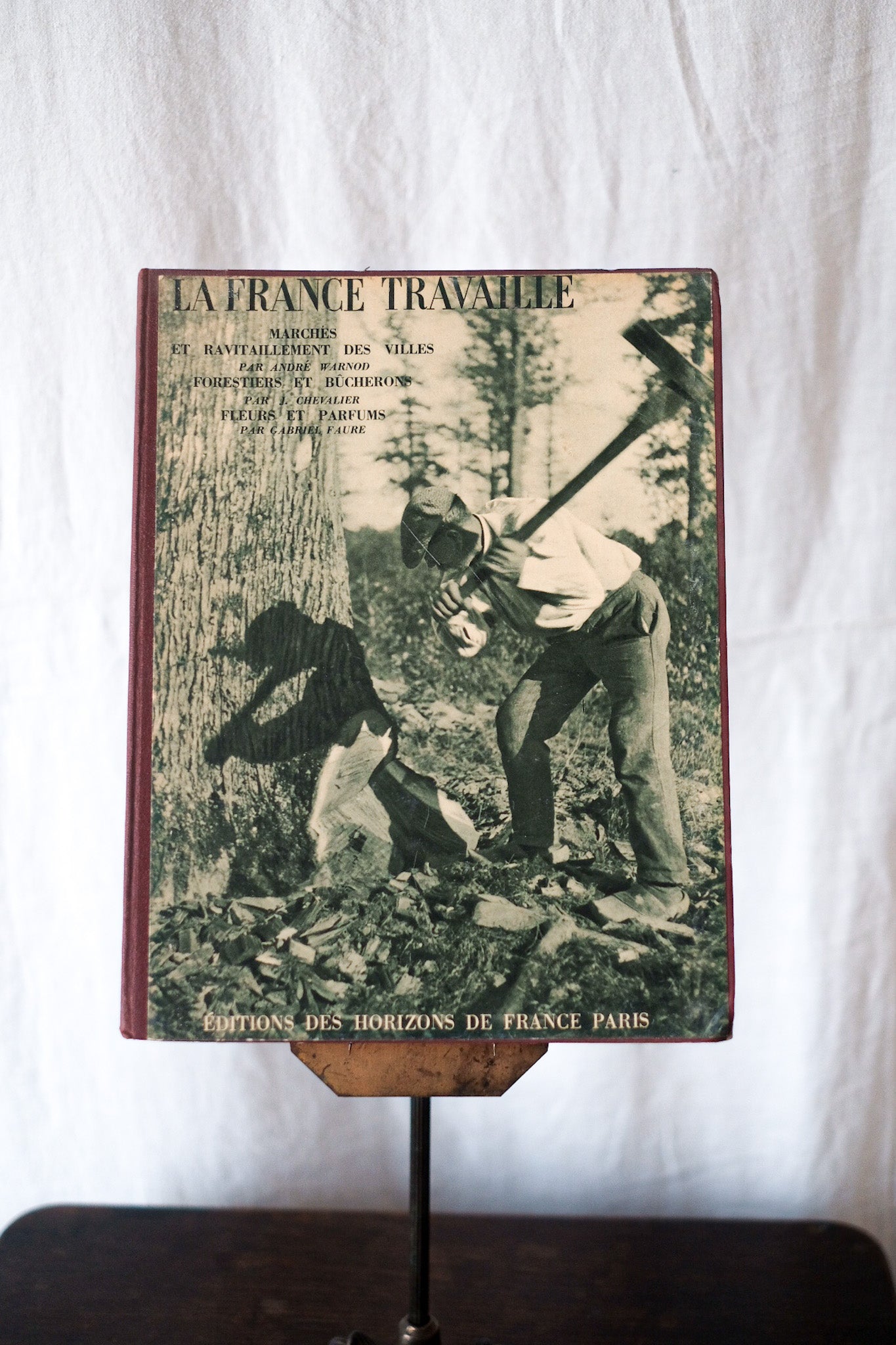 [~ 30's] French Vintage "La France Travaille" 15 ชุดที่สมบูรณ์