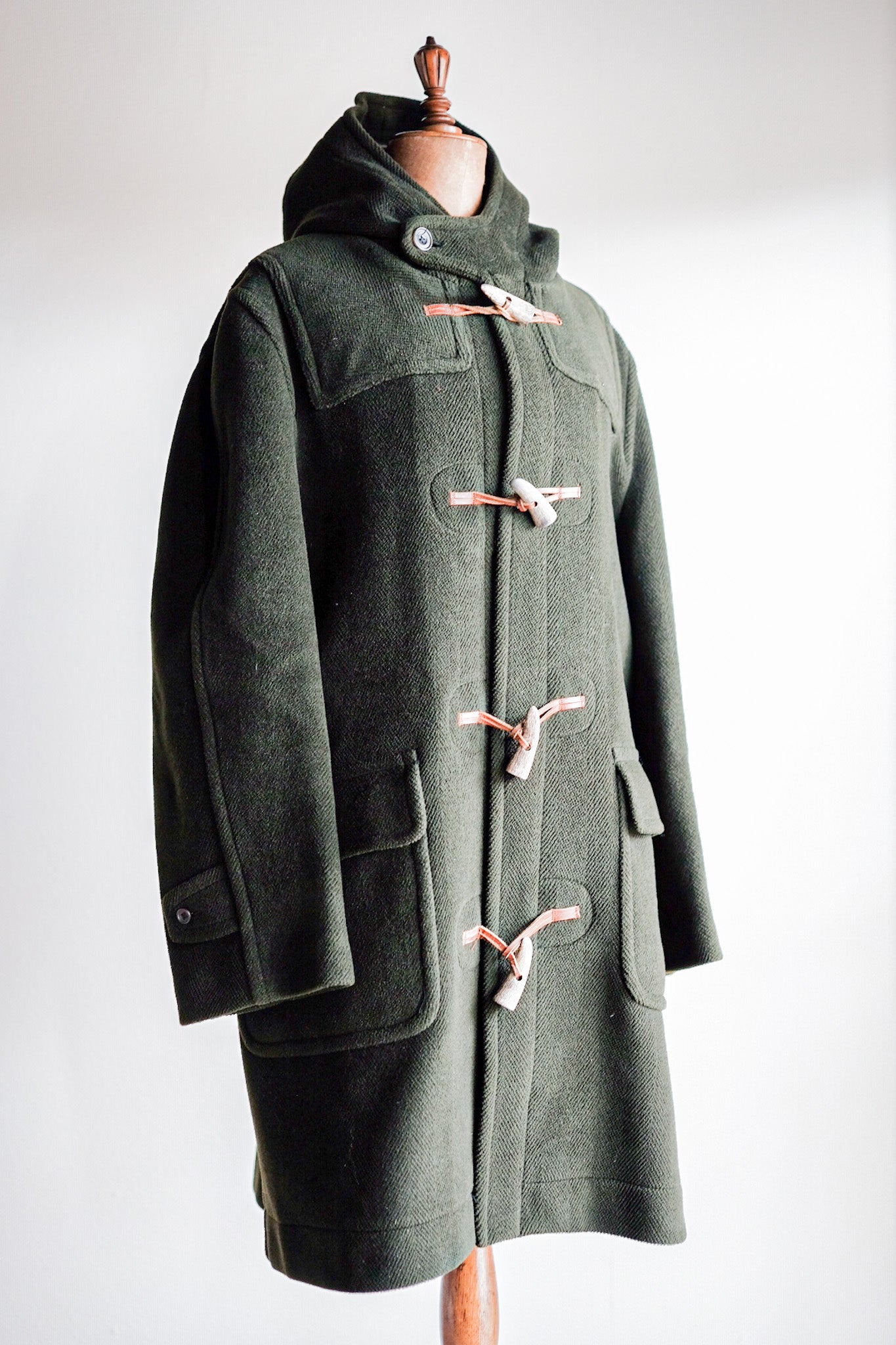 ［~90's］Old INVERTERE Wool Duffle Coat "Moorbrook"