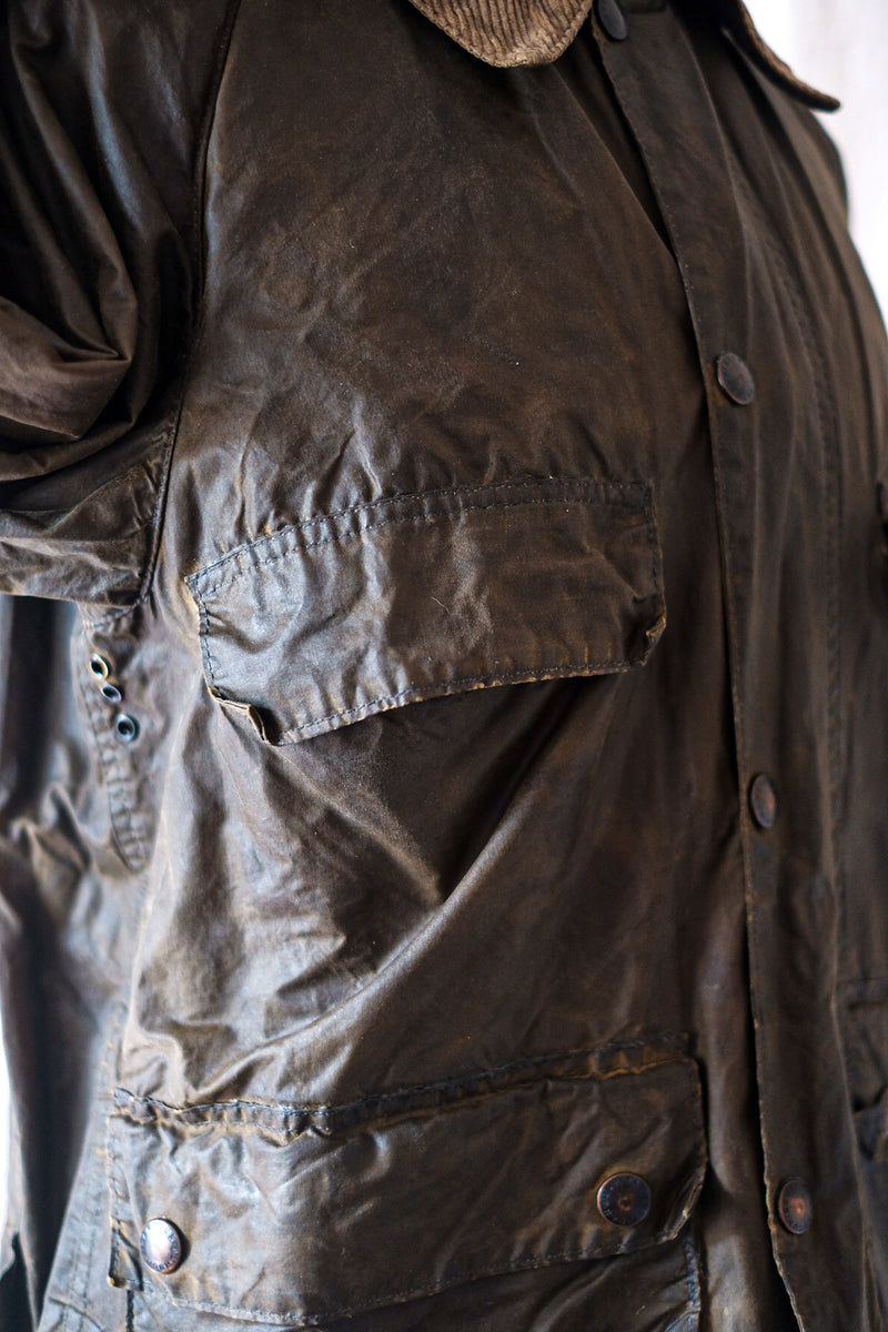 [~ 80's] Vintage Barbour "Bedale" 2 Crest Size.38