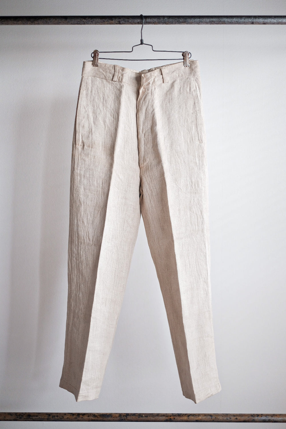 ［~40’s］German Vintage HBT Linen Trousers