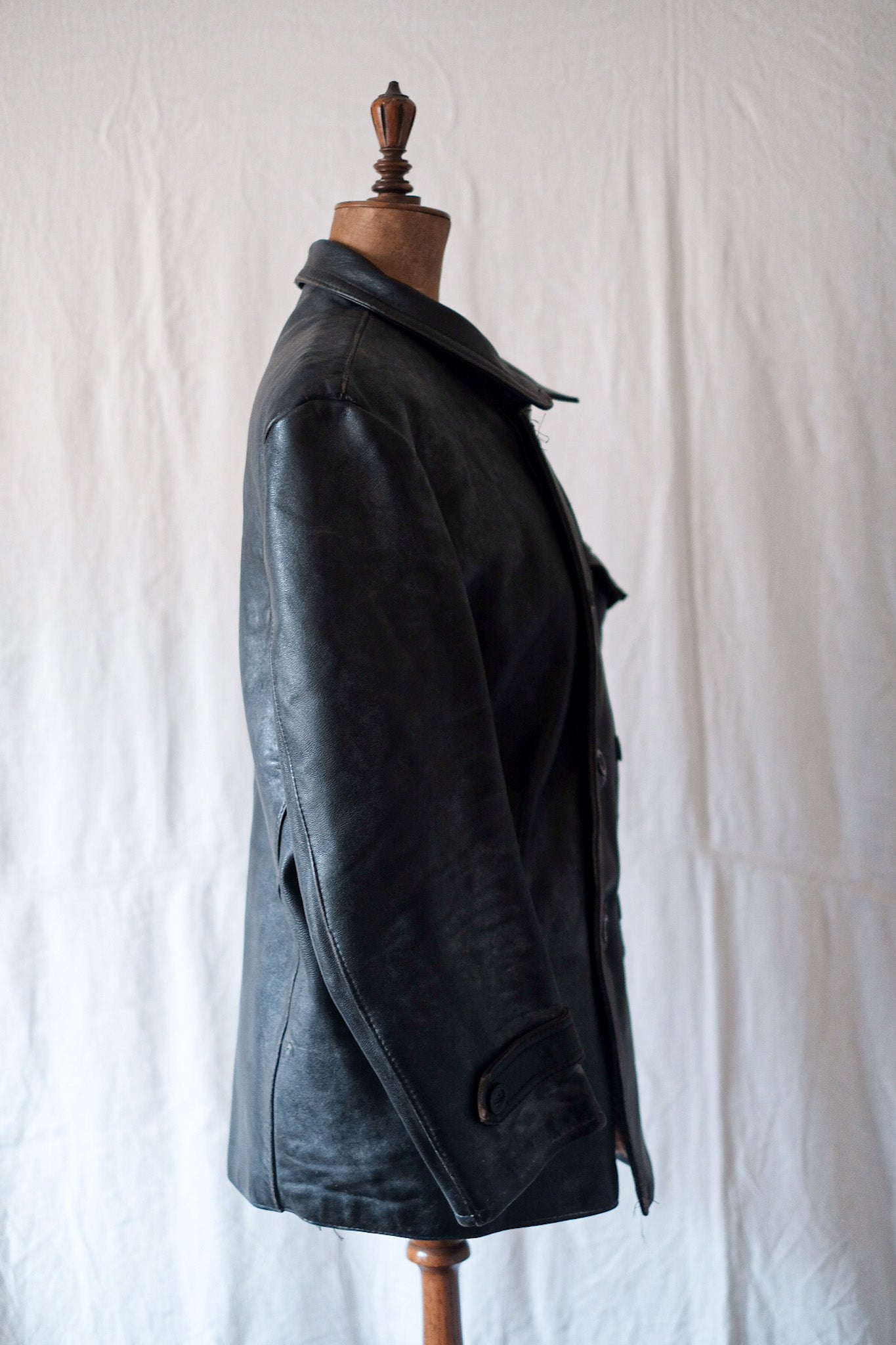 【~60's】French Vintage Le Corbusier Leather Work Jacket