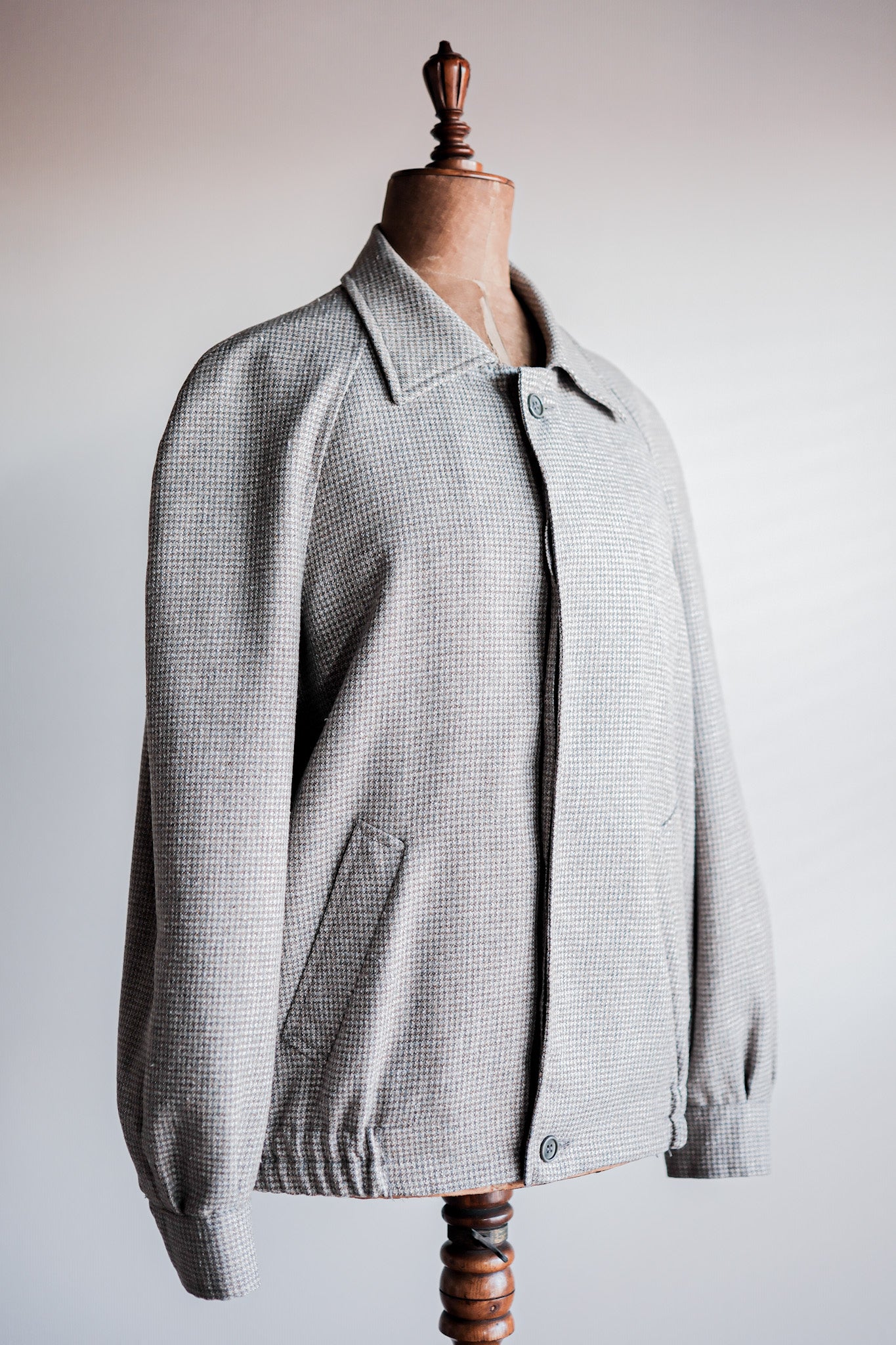 ［~60's］French Vintage Wool Blouson "Belle Jardiniere"