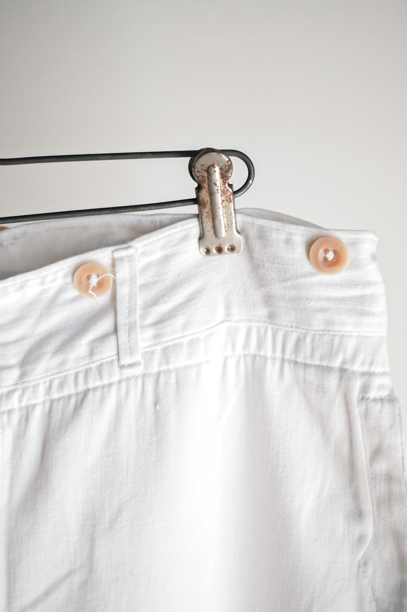 【~30's】German Vintage Cotton Silk Trousers