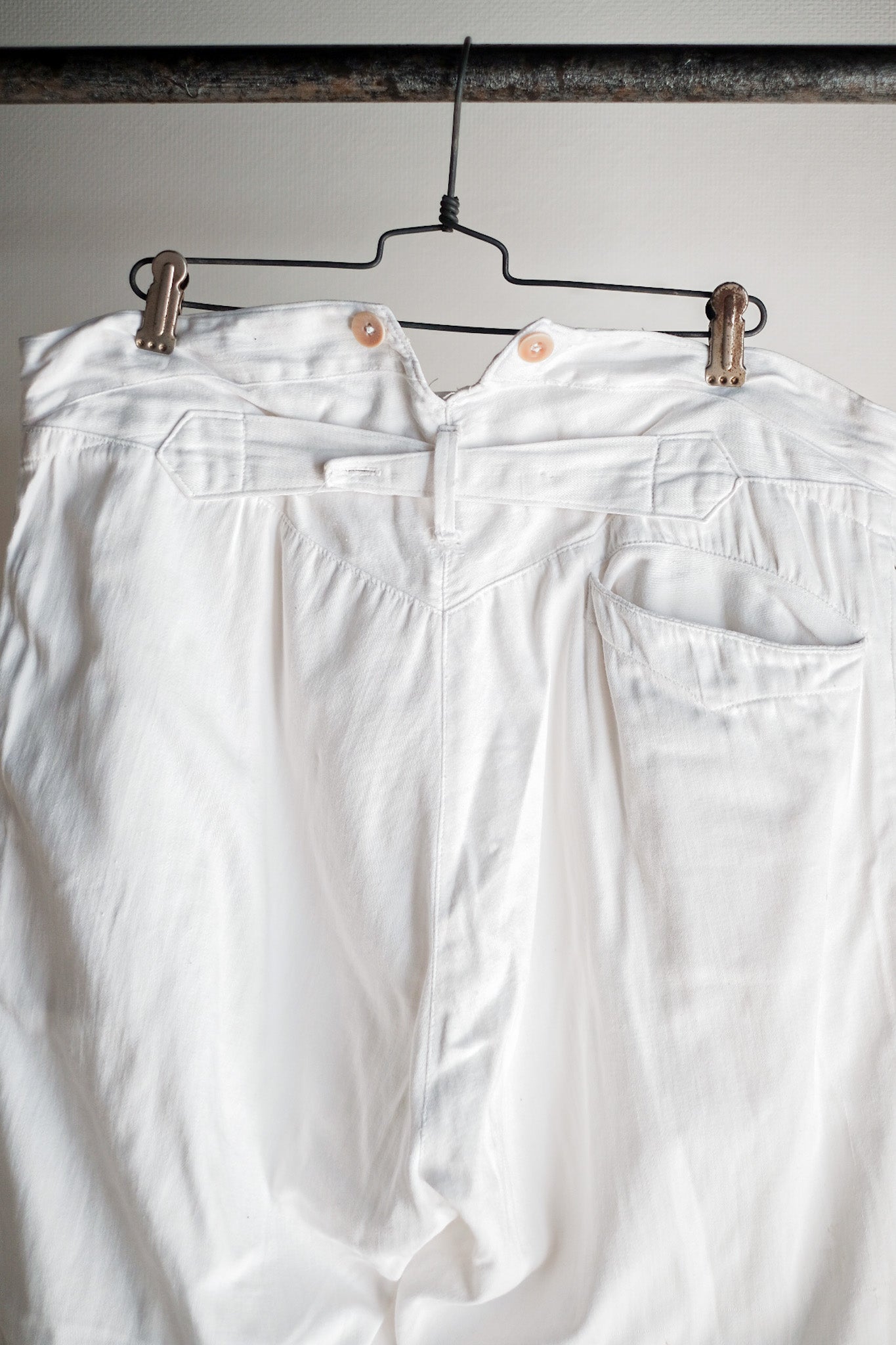 ［~30's］German Vintage Cotton Silk Trousers