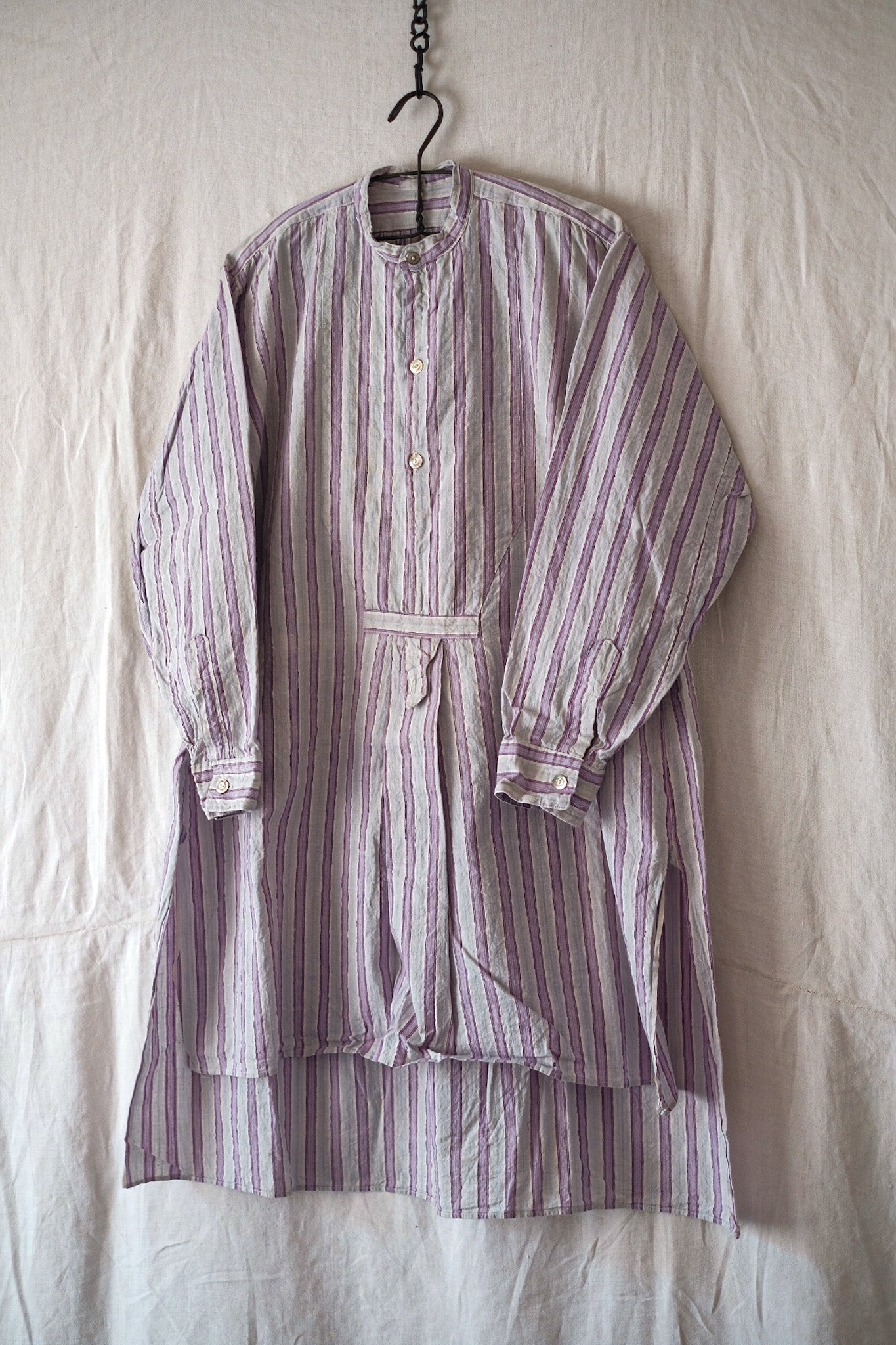 【~30's】French Vintage Grandpa Shirt