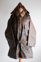 [~ 40's] Vintage Barbour "Solway Zipper" สีขาว